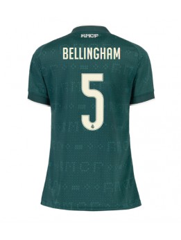 Ženski Nogometna dresi replika Real Madrid Jude Bellingham #5 Gostujoči 2026-27 Kratek rokav Ženski Nogometna dresi replika Real Madrid Jude Bellingham #5 Gostujoči 2026-27 Kratek rokav